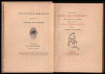 Ernest Thompson Seton: Děti divočiny