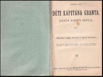 Jules Verne: Děti kapitána Granta (Cesta kolem světa) Díl I. - III.