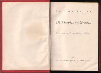 Jules Verne: Děti kapitána Granta