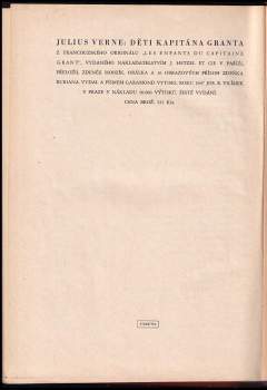 Jules Verne: Děti kapitána Granta
