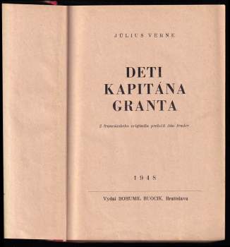 Jules Verne: Deti kapitána Granta