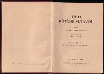 Karel Ladislav Kukla: Děti křtěné Vltavou