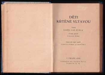Karel Ladislav Kukla: Děti křtěné Vltavou