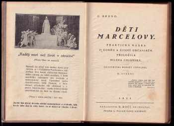 G Bruno: Děti Marcelovy : praktická nauka o dobru a životě občanském
