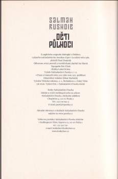 Salman Rushdie: Děti půlnoci