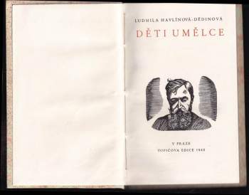 Ludmila Havlínová-Dědinová: Děti umělce