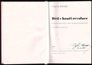 Vojta Beneš: Děti v bouři revoluce