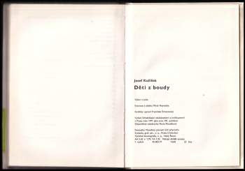 Josef Kožíšek: Děti z boudy