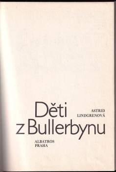 Astrid Lindgren: Děti z Bullerbynu