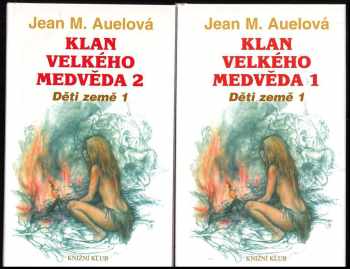 Jean Marie Auel: KOMPLET Jean Marie Auel 6X Děti země Klan Velkého medvěda 1+2, Údolí plavých koní 1+2, U lovců mamutů 1+2