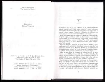 Jean Marie Auel: Údolí plavých koní 1