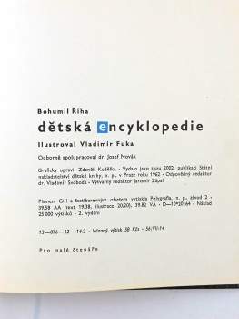 Bohumil Říha: Dětská encyklopedie