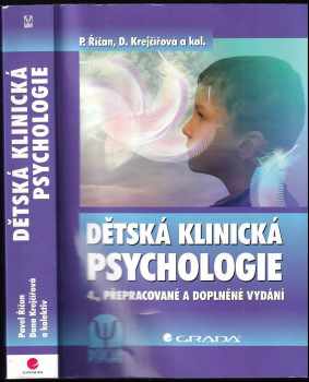 Pavel Říčan: Dětská klinická psychologie
