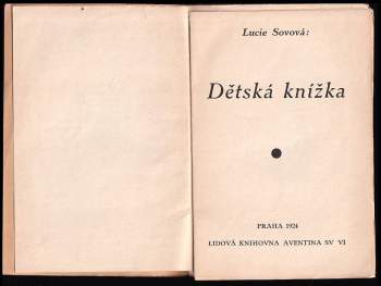 Karel Teige: Dětská knížka