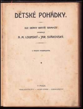 Jacob Ludwig Karl Grimm: Dětské pohádky
