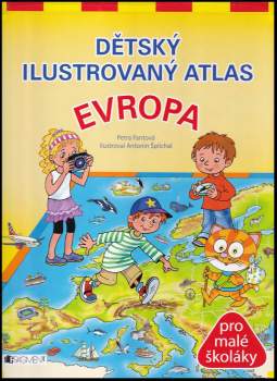Dětský ilustrovaný atlas Evropa