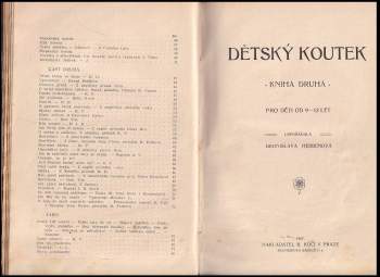 Edmondo De Amicis: Dětský koutek - Kniha 1.-3. + Srdce - KOMPLET v jednom svazku