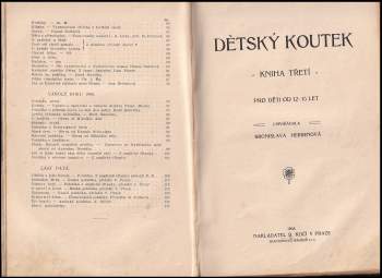 Edmondo De Amicis: Dětský koutek - Kniha 1.-3. + Srdce - KOMPLET v jednom svazku