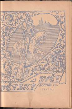 Václav Šlajs: Dětský svět, KOMPLETNÍ ROČNÍK VIII.