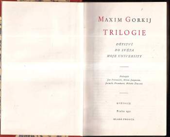 Maxim Gorkij: Dětství