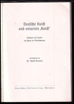 Adolf Dresler: Deutsche Kunst und entartete "Kunst"