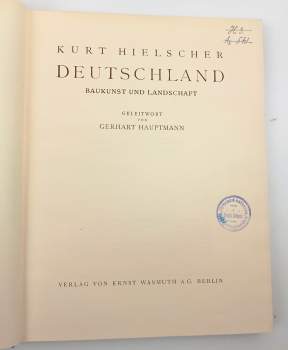 Kurt Hielscher: Deutschland