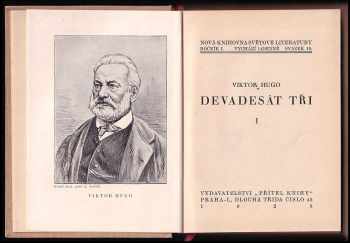 Victor Hugo: Devadesát tři I. - II. díl KOMPLET