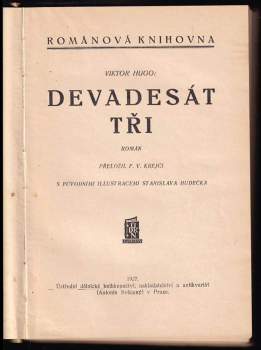 Victor Hugo: Devadesát tři