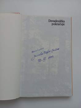 Jaroslav Foglar: Devadesátka pokračuje
