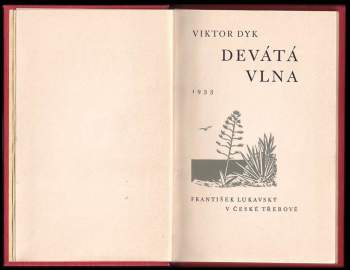 Viktor Dyk: Devátá vlna