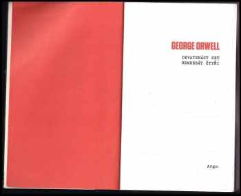 George Orwell: Devatenáct set osmdesát čtyři