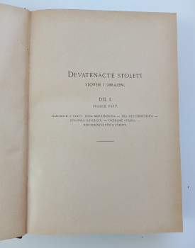 Devatenácté století slovem i obrazem