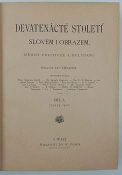 Jaroslav Vrchlický: Devatenácté století slovem i obrazem