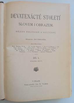 Jaroslav Vrchlický: Devatenácté století slovem i obrazem