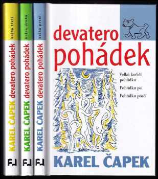 Karel Čapek: Karel Čapek Devatero pohádek 1. - 3. kniha KOMPLET