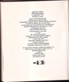 Michael Ende: Děvčátko Momo a ukradený čas