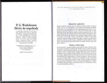 P. G Wodehouse: Děvče do nepohody