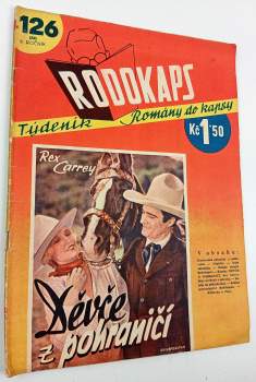 Děvče z pohraničí - Rodokaps 126 (22) - Romány do kapsy - ročník III.