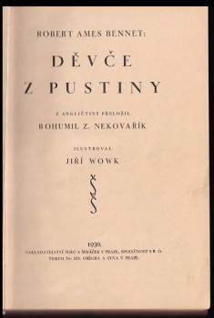 Robert Ames Bennet: Děvče z pustiny