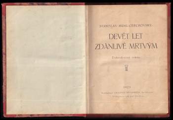 Stanislav Čerchovský: Devět let zdánlivě mrtvým