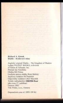 Richard Alen Knaak: Diablo