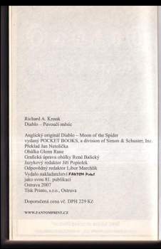 Richard Alen Knaak: Diablo