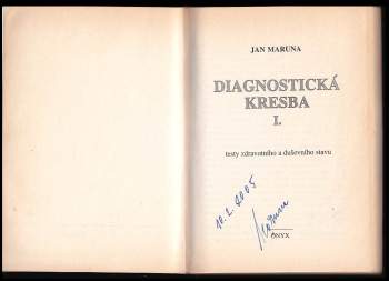 Jan Maruna: Diagnostická kresba I