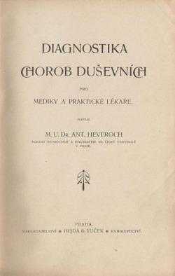 Diagnostika chorob duševních pro mediky a praktické lékaře