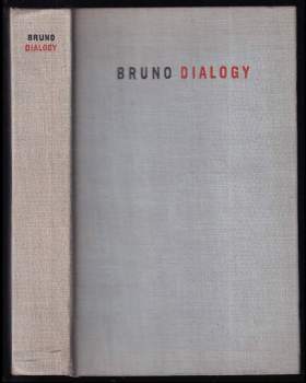 Giordano Bruno: Dialogy