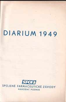 Diarium - 1949
