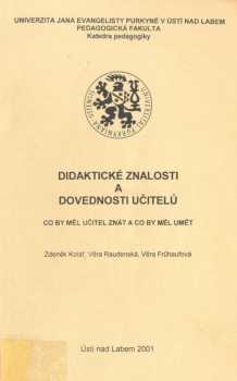 Didaktické znalosti a dovednosti učitelů