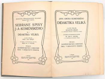 Jan Amos Komenský: Didaktika veliká
