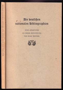 Die deutschen nationalen Bibliographien