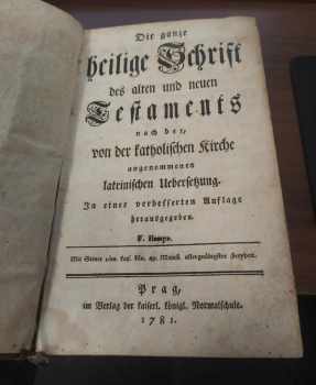Die ganze heilige Schrift des alten und neuen Testaments